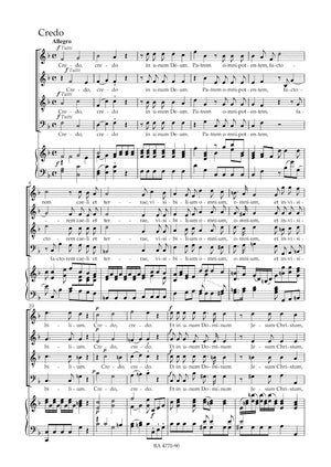 Mozart: Missa brevis in F Major, K. 192 (186f)