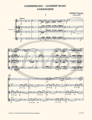 Frigyes: Chamber Music for 4 Horns