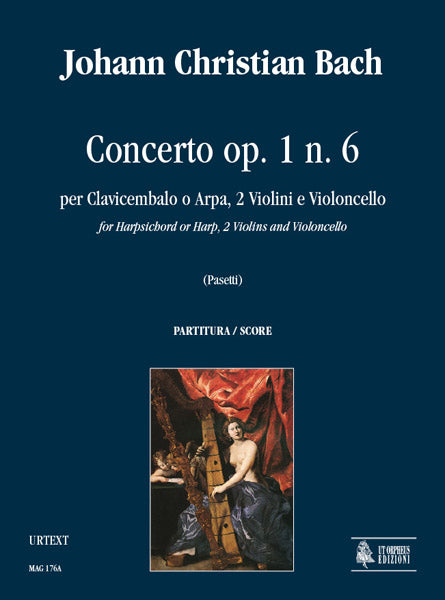 J.C. Bach: Keyboard Concerto in D Major, W C54, Op. 1, No. 6