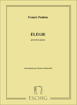 Poulenc: Élégie, FP 175