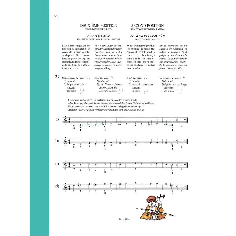 Méthode de violon - Volume 2