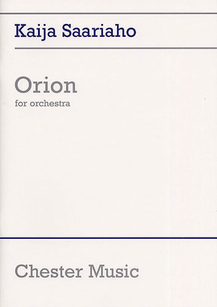 Saariaho: Orion