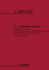 Donaudy: O, Vanished Loveliness