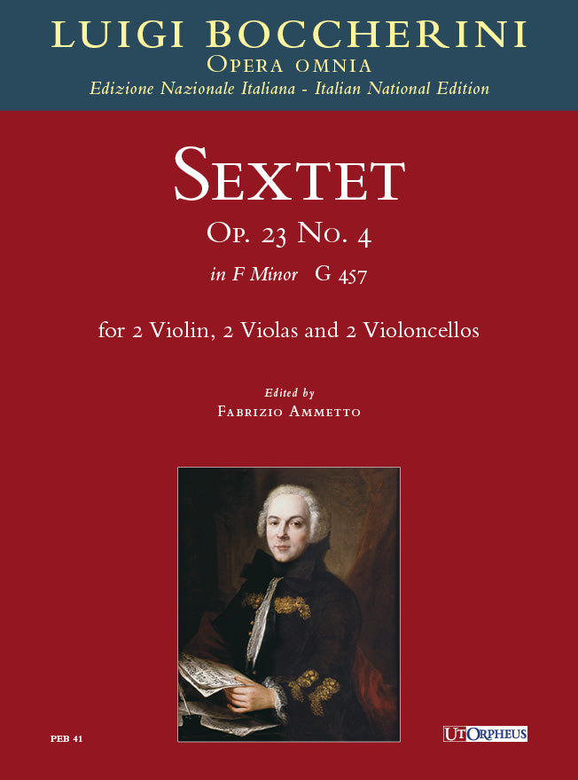 Boccherini: String Sextet in F Minor, G 457, Op. 23, No. 4