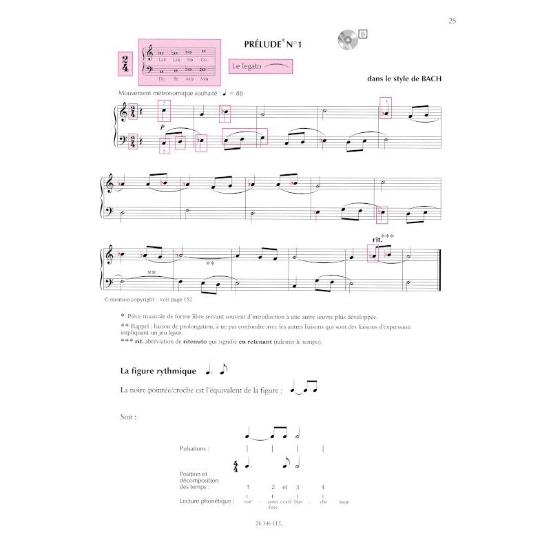 Masson / Nafilyan - Le Piano pour Adulte Débutant + CD
