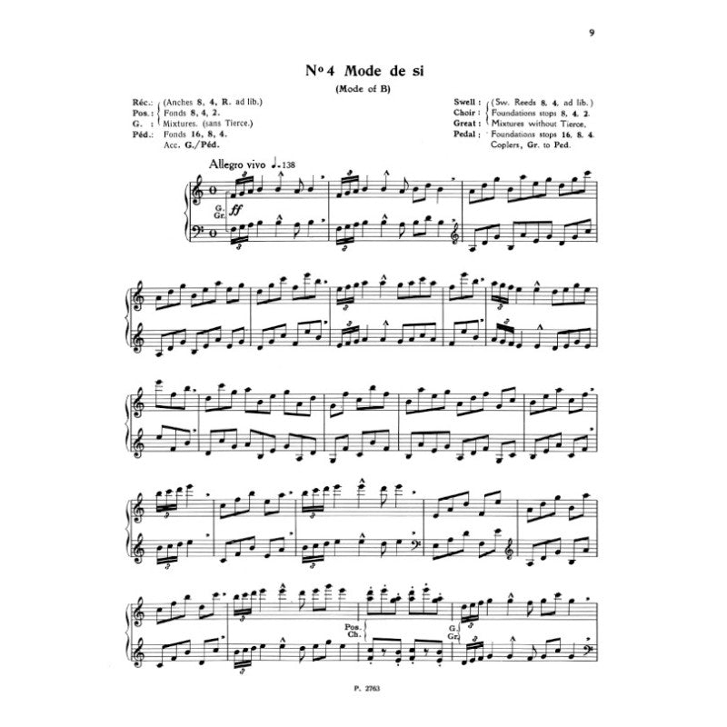 Langlais: 8 pièces modales, Op. 90