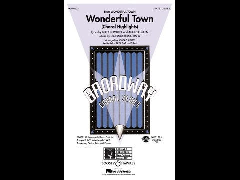 Bernstein: Highlights from "Wonderful Town" (arr. for choir & chamber ensemble)