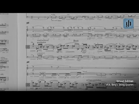 Berg: String Quartet, Op. 3