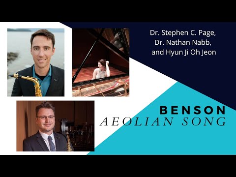 Benson: Aeolian Song (Version with Soprano & Alto Sax)