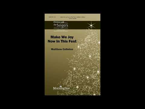 Culloton: Make We Joy Now in This Fest