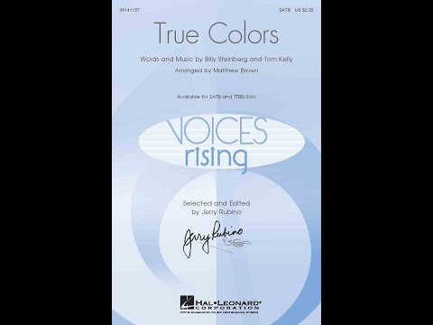Steinberg: True Colors (arr. for SATB)