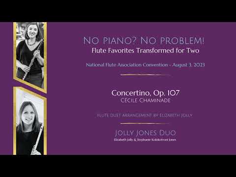 Chaminade: Concertino, Op. 107 (arr. for 2 flutes)