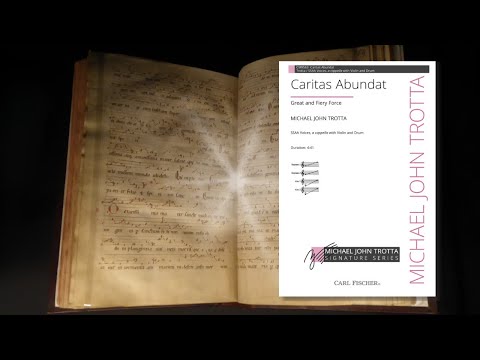 Hildegard: Caritas Abundat (arr. for SSAA)