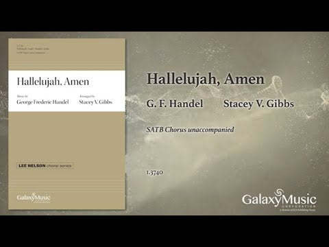 Gibbs: Hallelujah, Amen