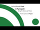 Piatti: A Farewell (Version for Voice & Piano)