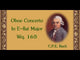 C.P.E. Bach: Oboe Concerto in E-flat Major, H 468, Wq. 165