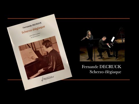Decruck: Scherzo élégiaque