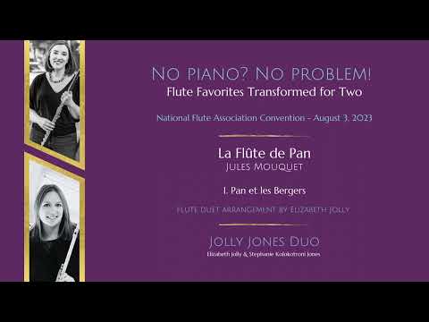 Mouquet: La Flûte de Pan, Op. 15 (arr. for 2 flutes)