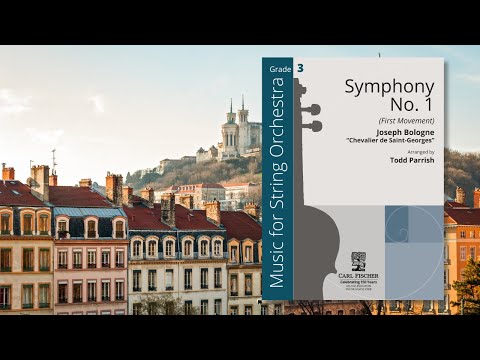 Saint-Georges: 1st Movement from Symphony in G Major, Op. 11, No. 1 (arr. for string orchestra)