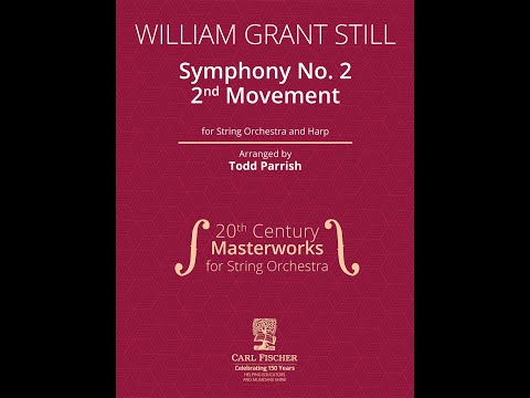 Still: 2nd Movement from Symphony No. 2 (arr. for string orchestra & harp)