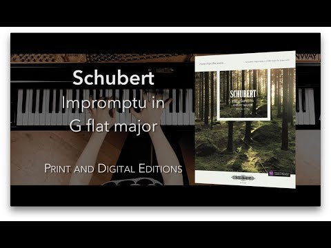 Schubert: Impromptu in G-flat Major, D 899, Op. 90, No. 3