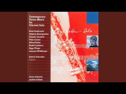 Pfister: Suite for Clarinet