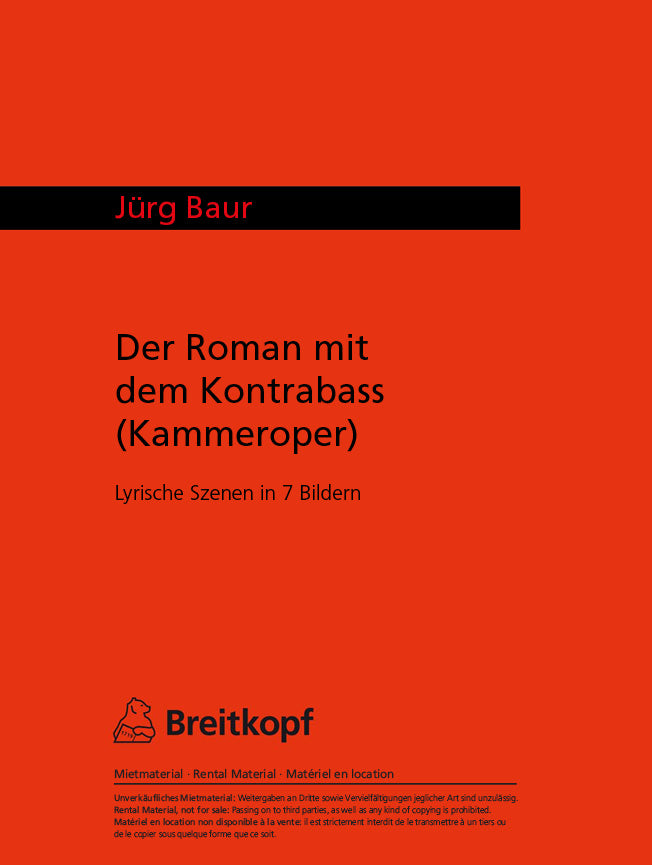 Roman mit dem Kontrabass, Der (Kammeroper)
