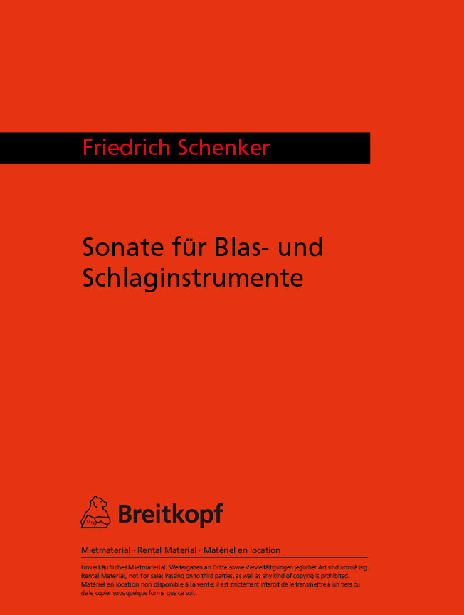 Sonate für Blas- und Schlaginstrumente