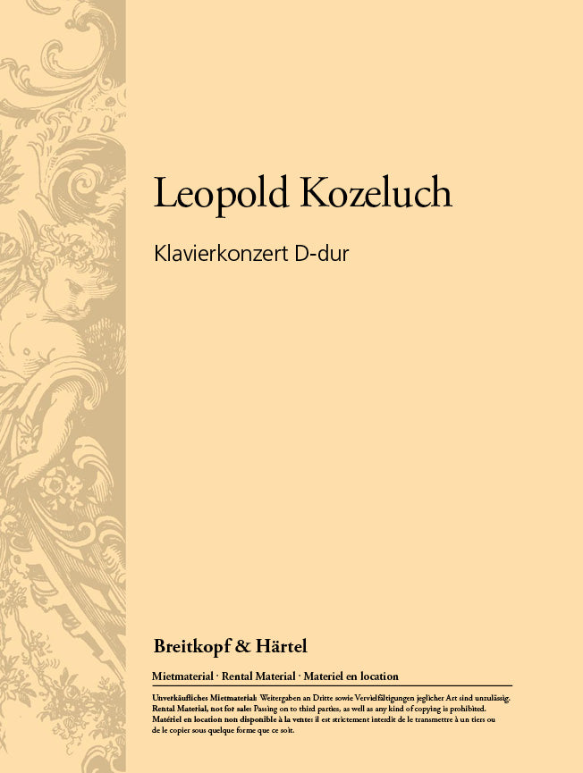 Klavierkonzert D-dur