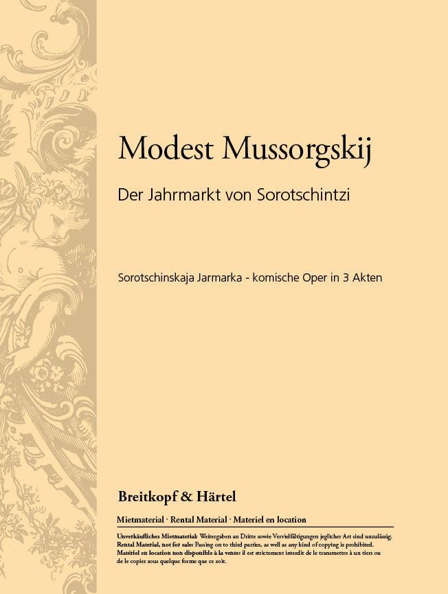 Jahrmarkt von Sorotschintzi / Introduktion