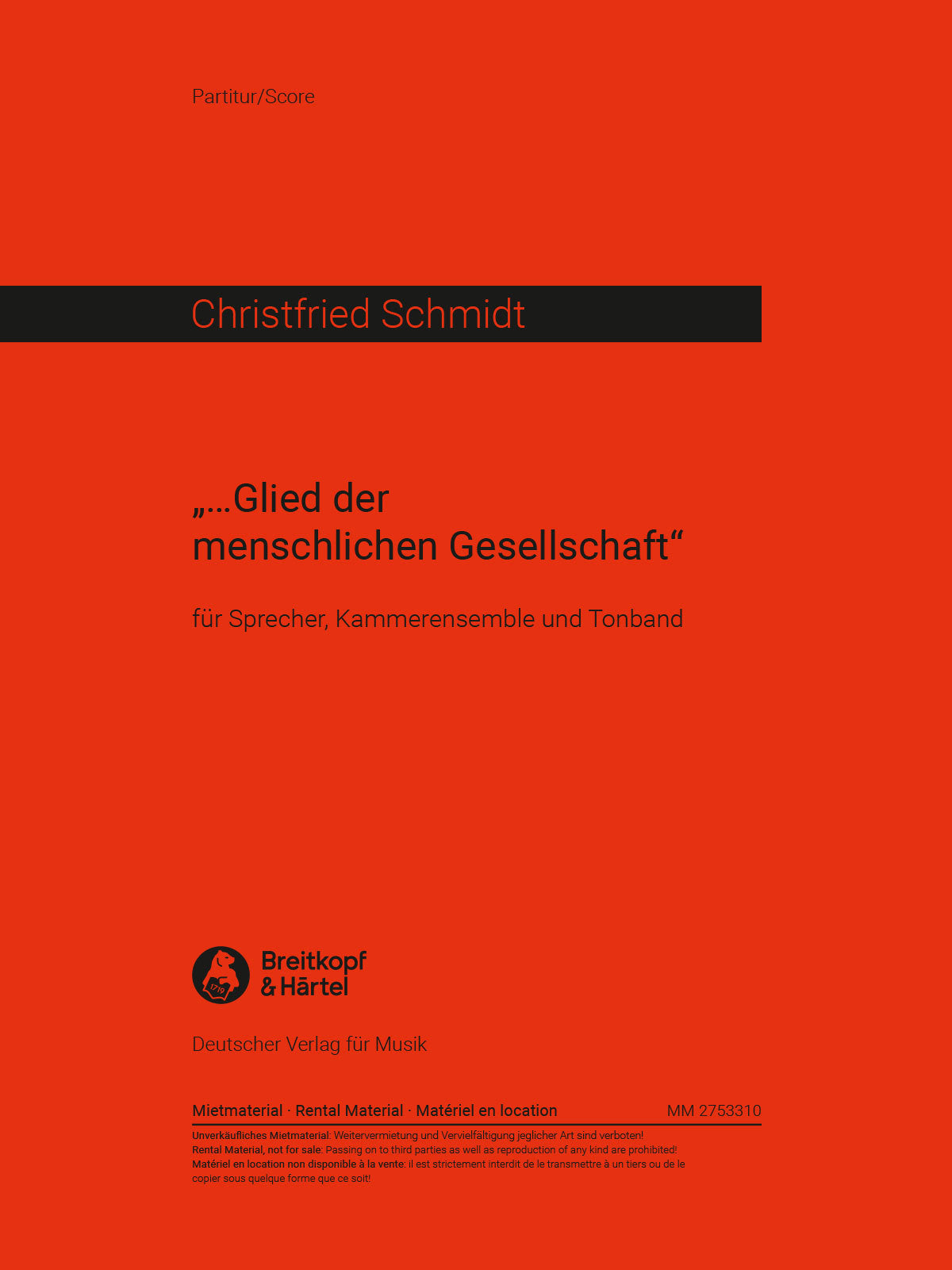 ... Glied der menschlichen Gesellschaft (1983)