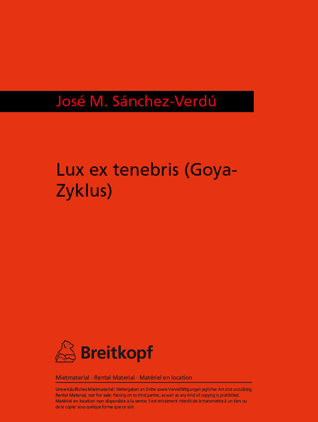 Lux ex tenebris