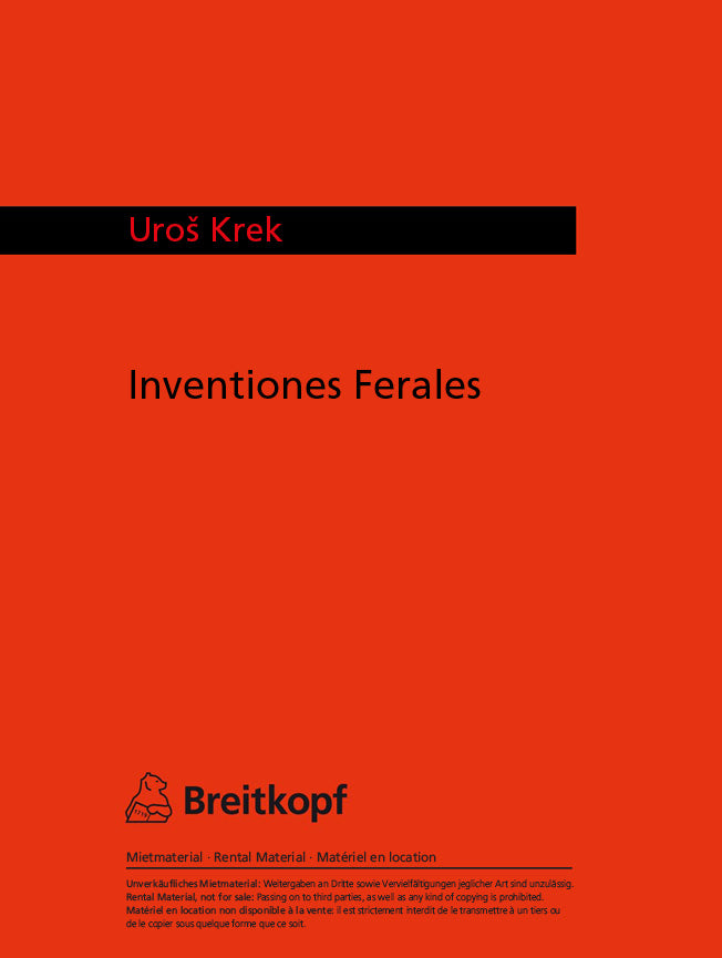 Inventiones Ferales (1962)