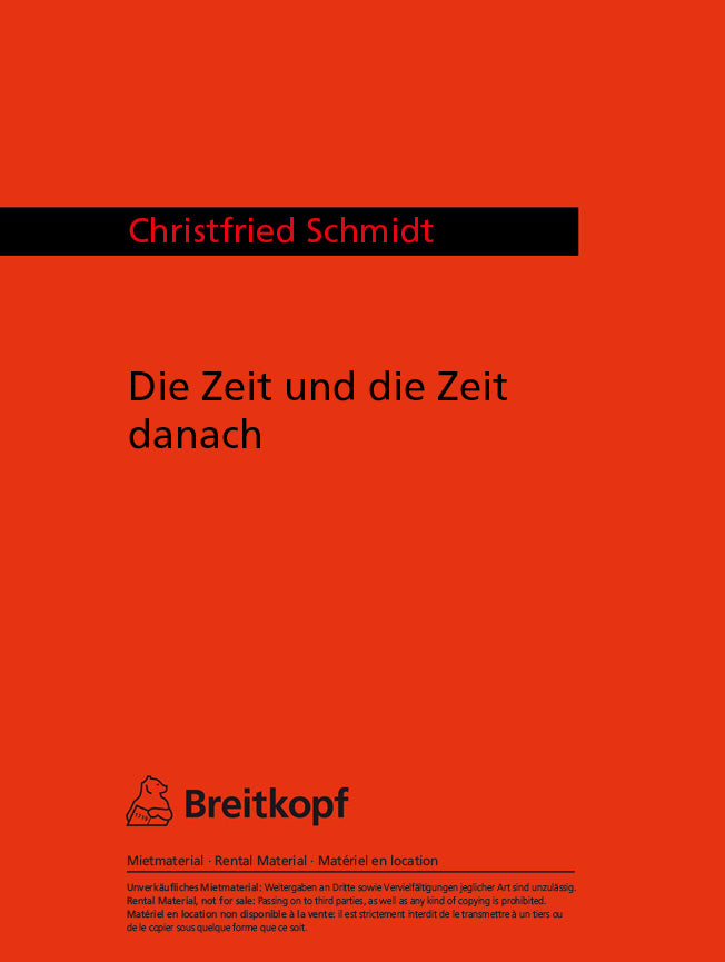 Zeit und die Zeit danach (1982)