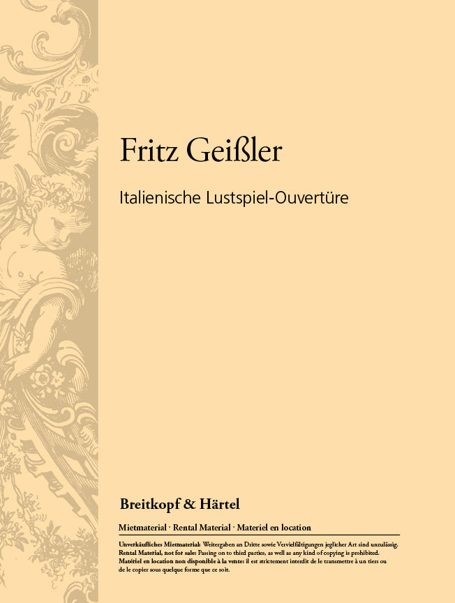 Italienische Lustspiel-Ouvertüre