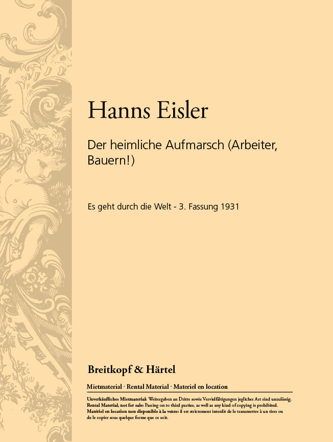 heimliche Aufmarsch, Der (Arbeiter, Bauern!)