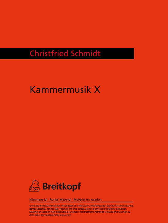 Kammermusik X (1986)