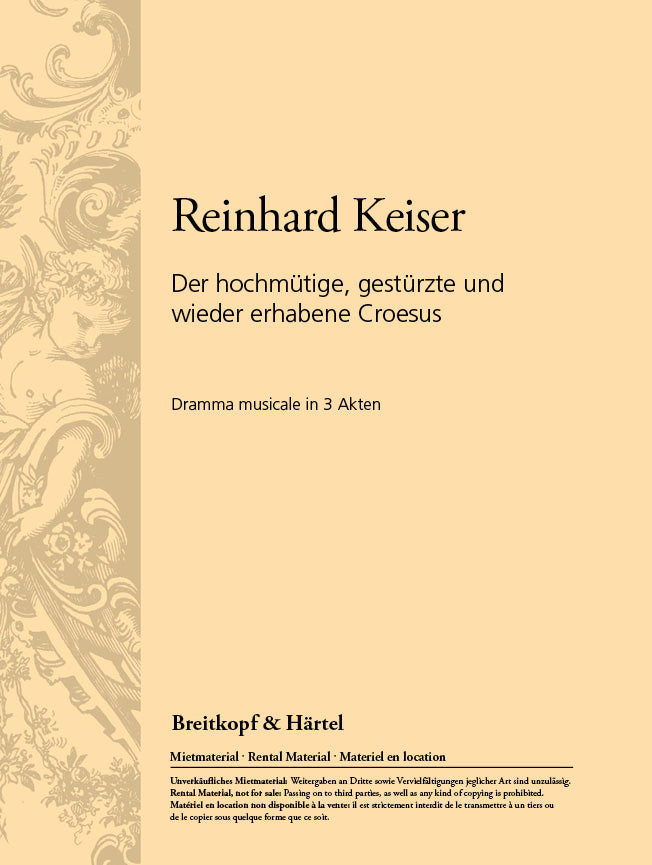 Croesus - Der hochmütige, gestürzte und wieder