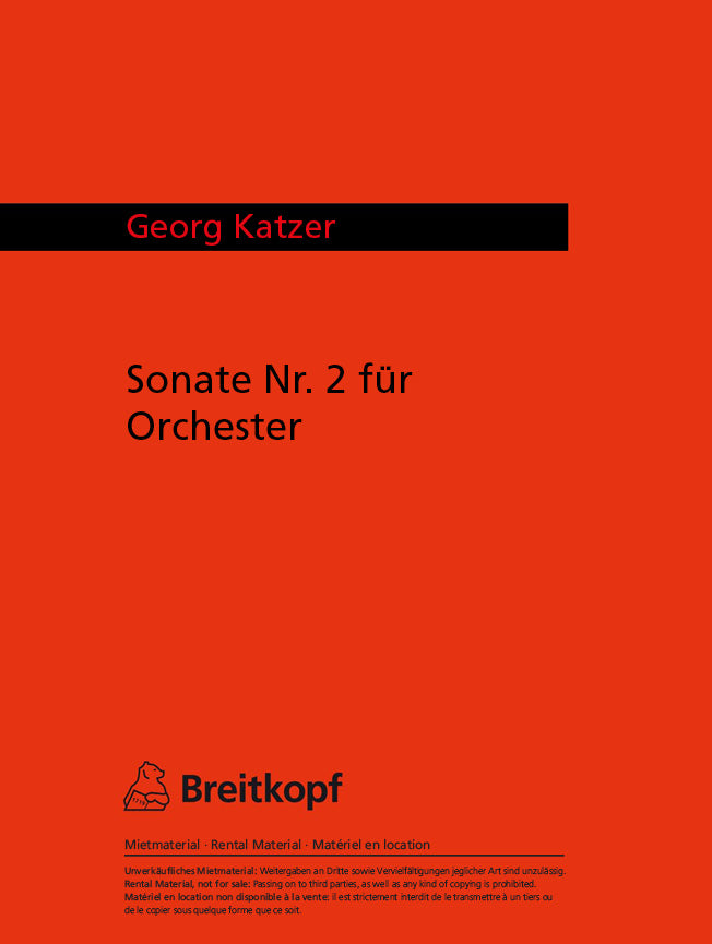 Sonate Nr. 2 für Orchester
