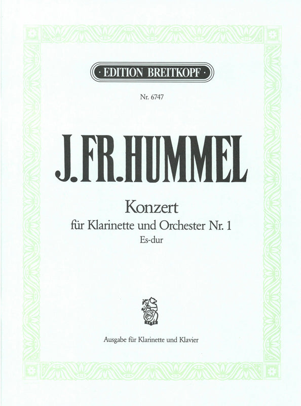 Klarinettenkonzert Nr. 1 Es-dur