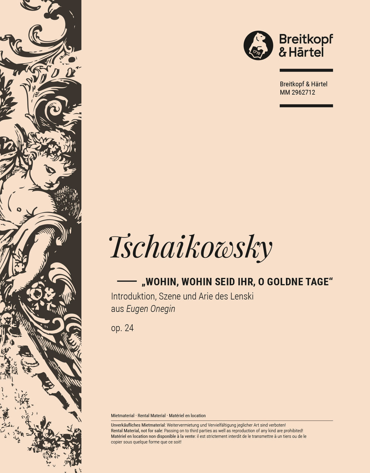 Eugen Onegin / Zwischenaktmusik, Walzer mit Szene