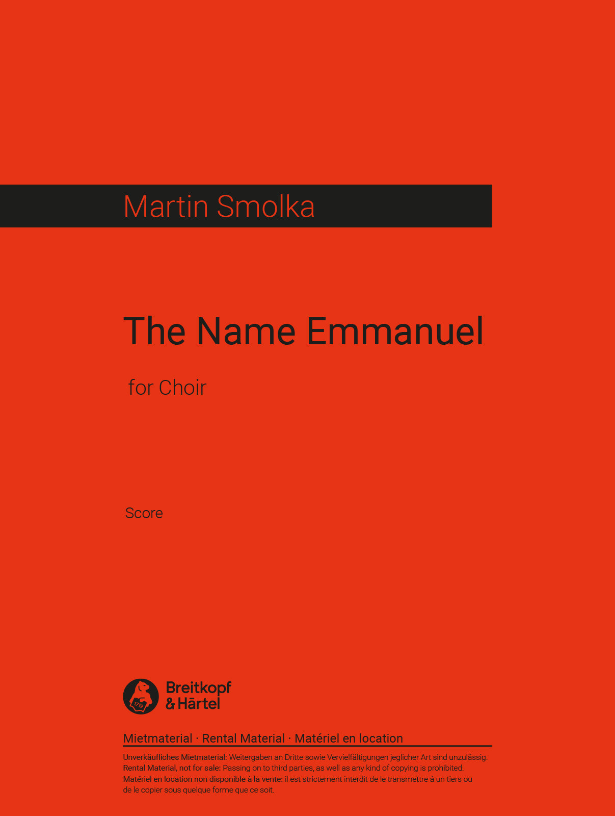 The Name Emmanuel