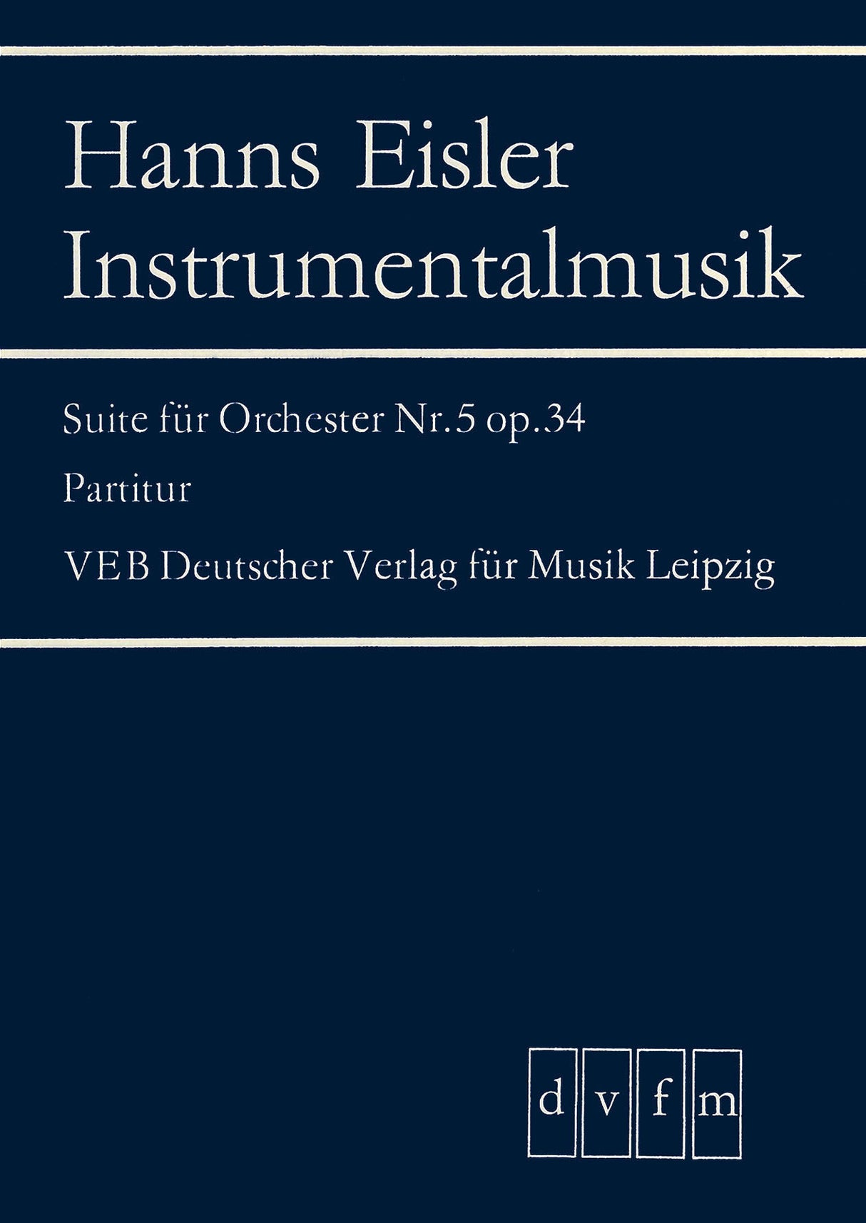 Suite für Orchester Nr. 5 (1933)