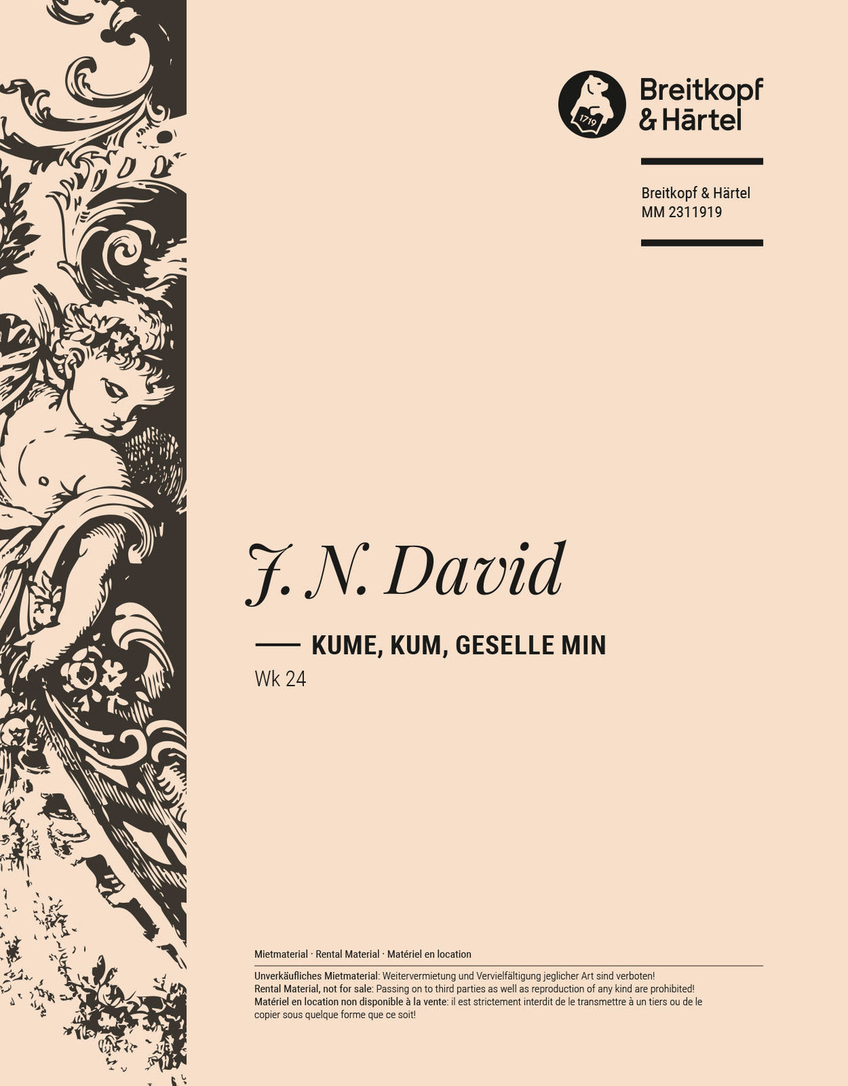Kume, kum, geselle min (1939)