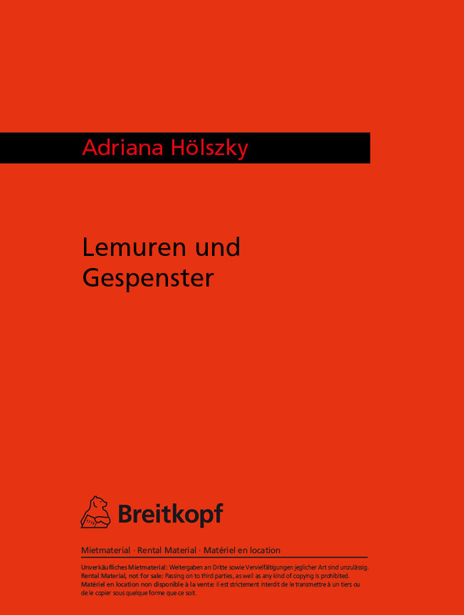 Lemuren und Gespenster