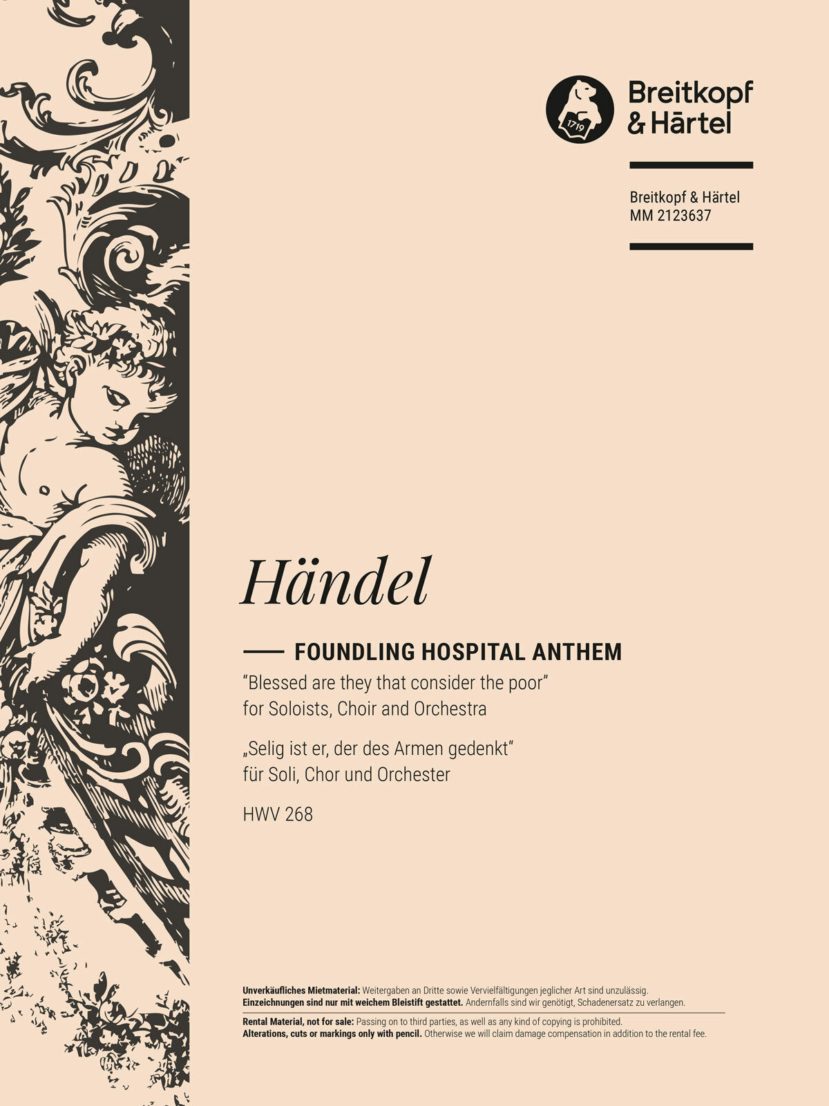 Foundling Hospital Anthem: Blessed are they that