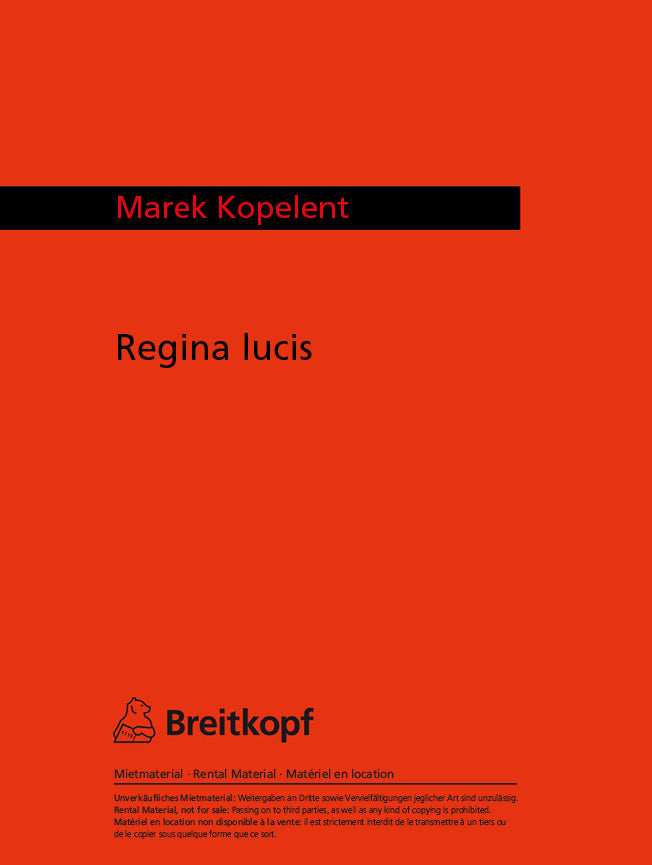 Regina lucis (1985)