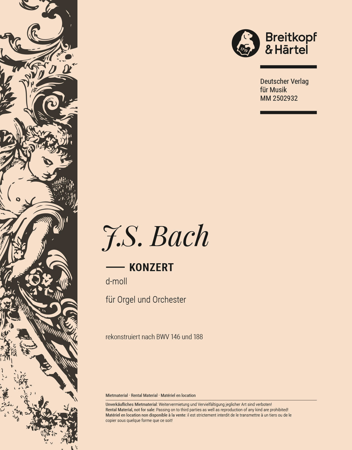 Orgelkonzert d-moll