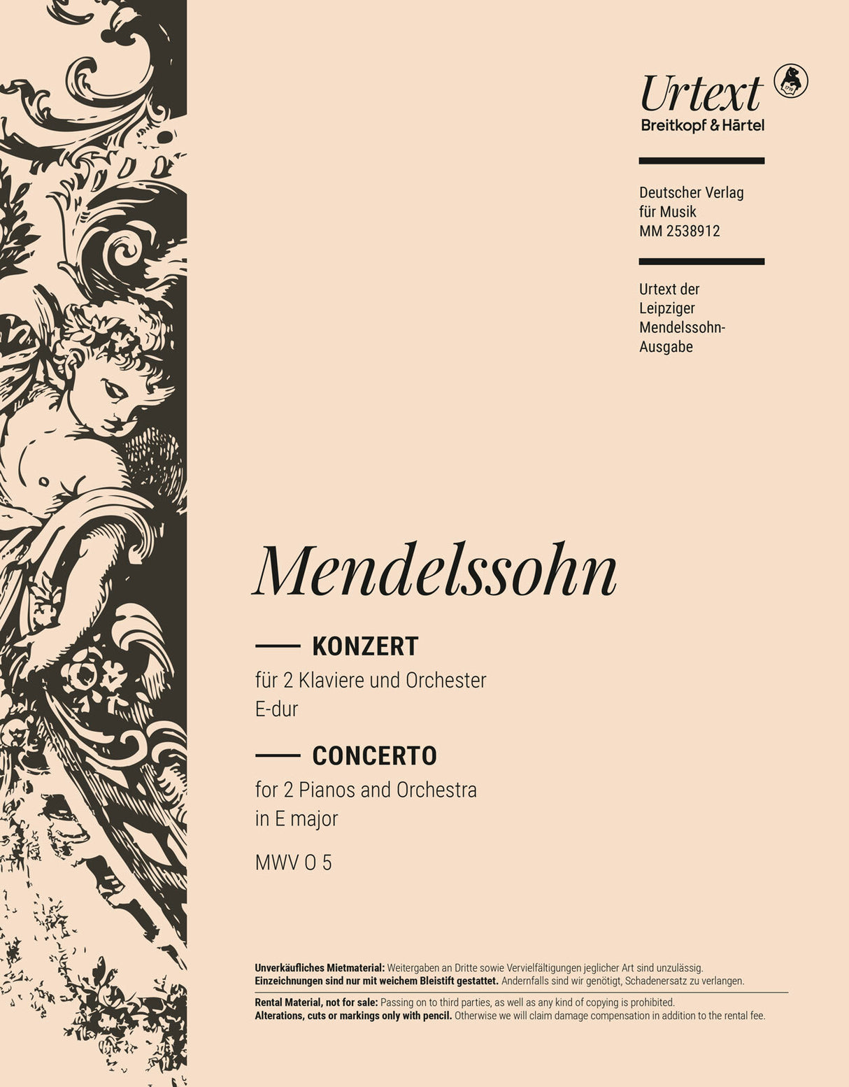 Konzert für 2 Klaviere E-dur