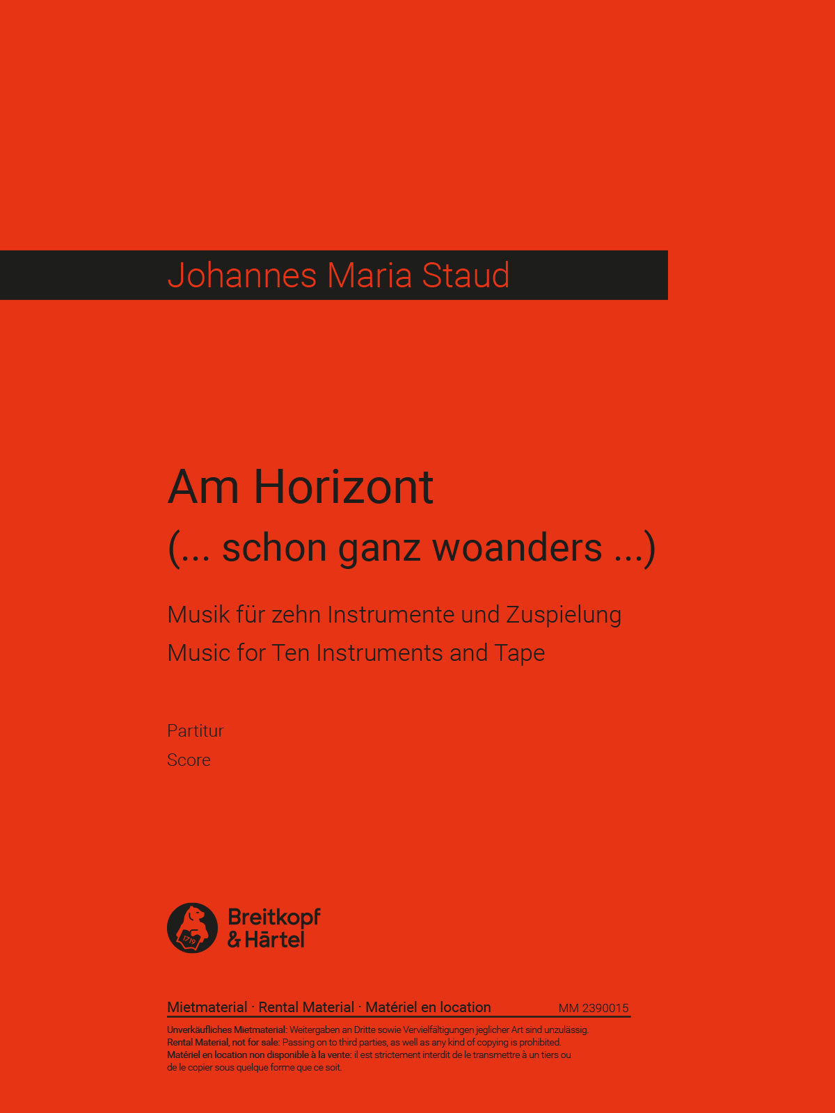 Am Horizont (...schon ganz woanders...)